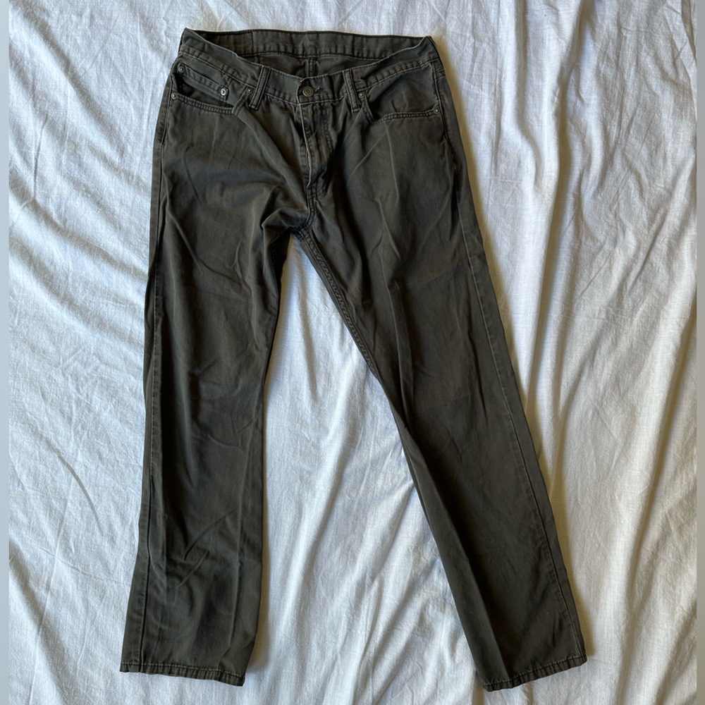 Levi’s 513 Charcoal Twill 34 x 32